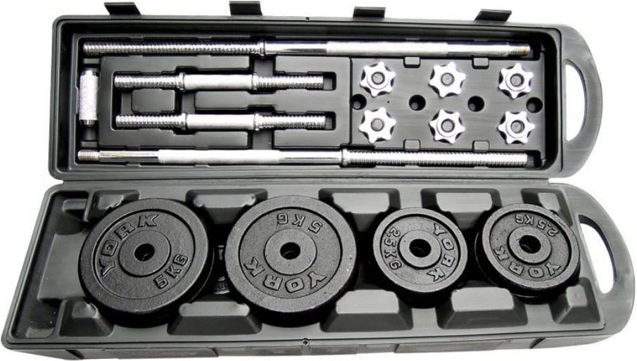 Baked Paint Dumbbell Set