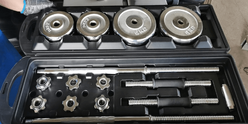 Chrome Dumbbell Set 50kg