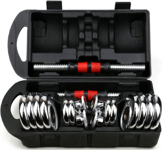 Electroplated Dumbbell Set