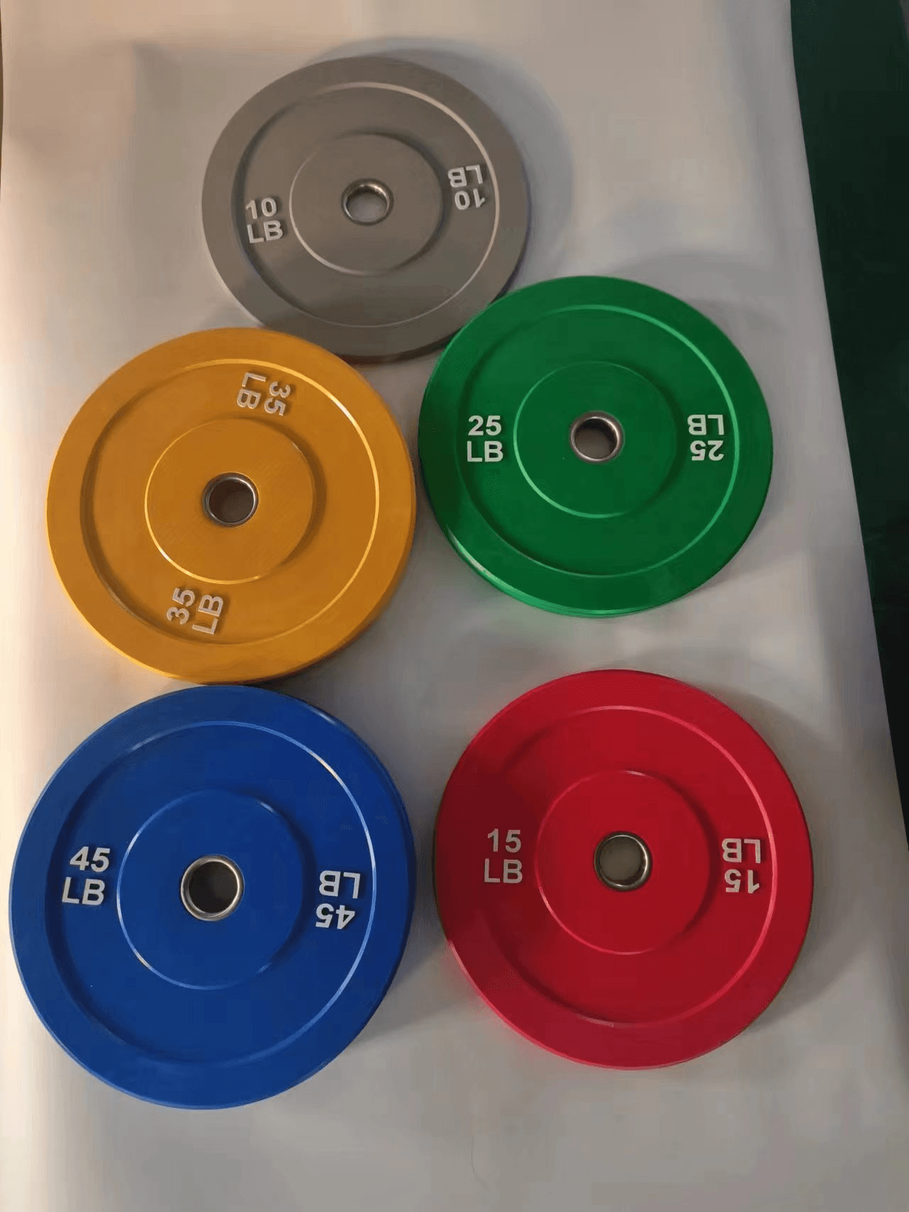 Bumper Plate Colored