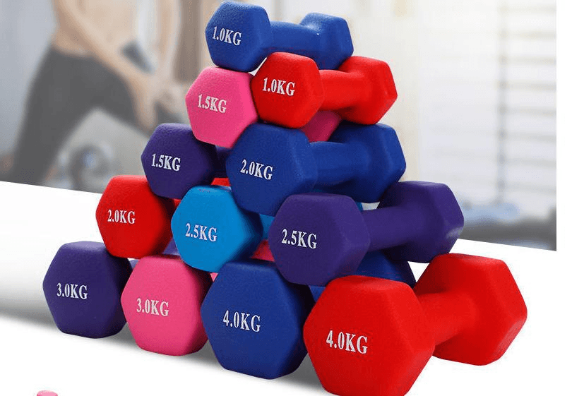 Neoprene dumbbell